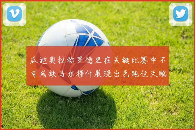 瓜迪奥拉称罗德里在关键比赛中不可或缺马尔穆什展现出色跑位天赋